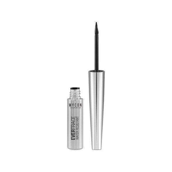 WYCON Extraschwarzer wasserfester Flüssig-Eyeliner