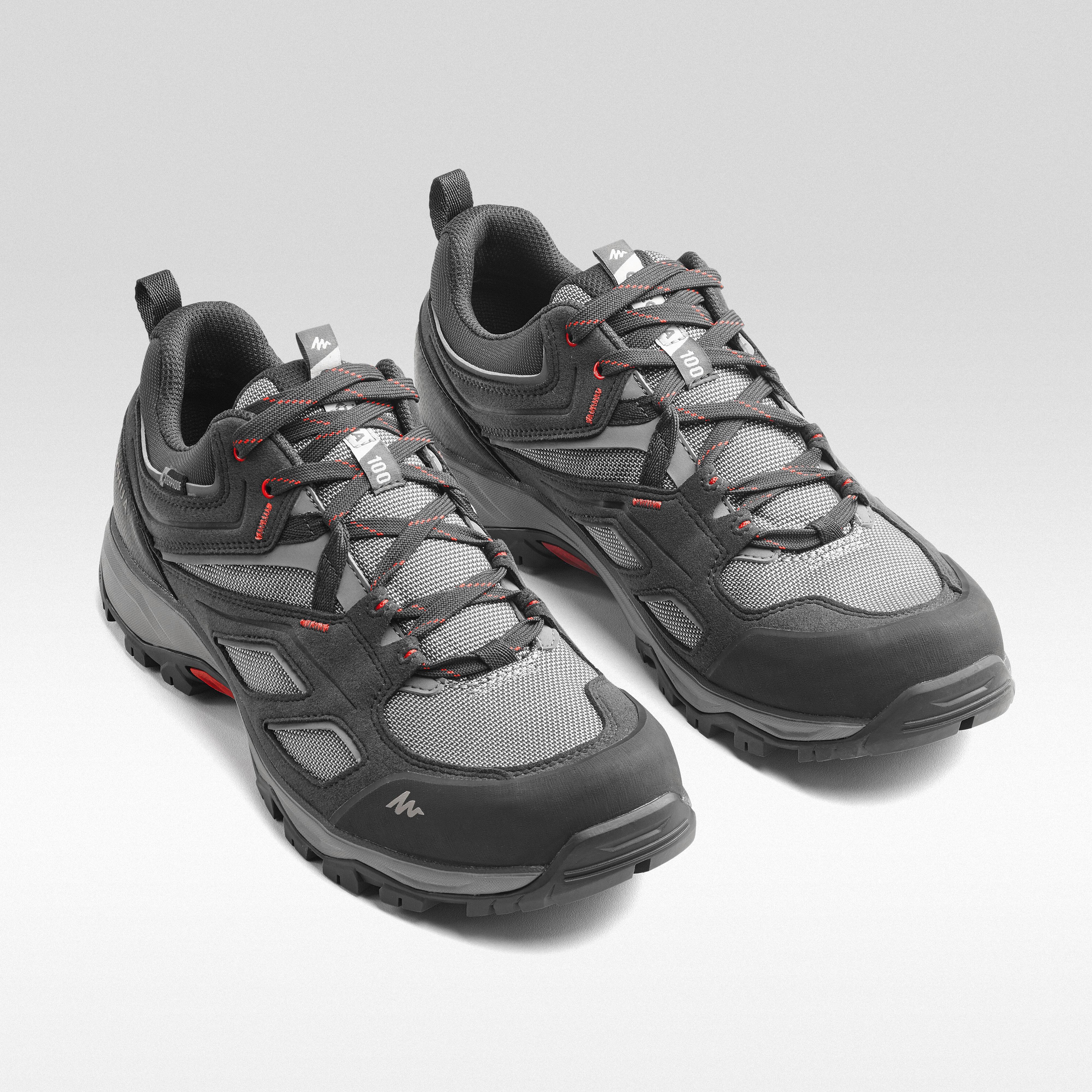 QUECHUA Wanderschuhe Bergwandern MH100 wasserdicht Herren