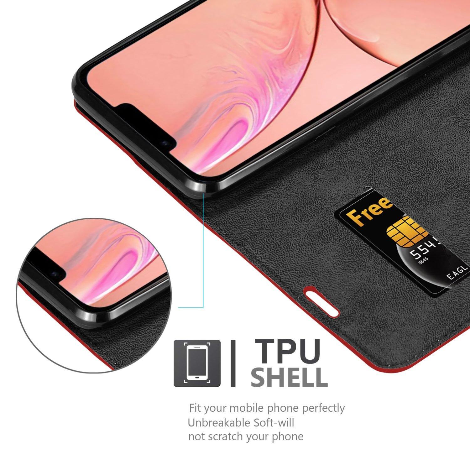 Cadorabo Hülle für Apple iPhone 13 PRO Magnetverschluss, Kartenfach