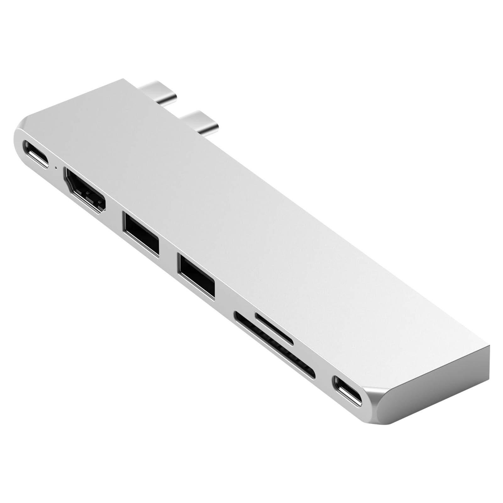 SATECHI Satechi Pro Slim Hub Macbook, Silber