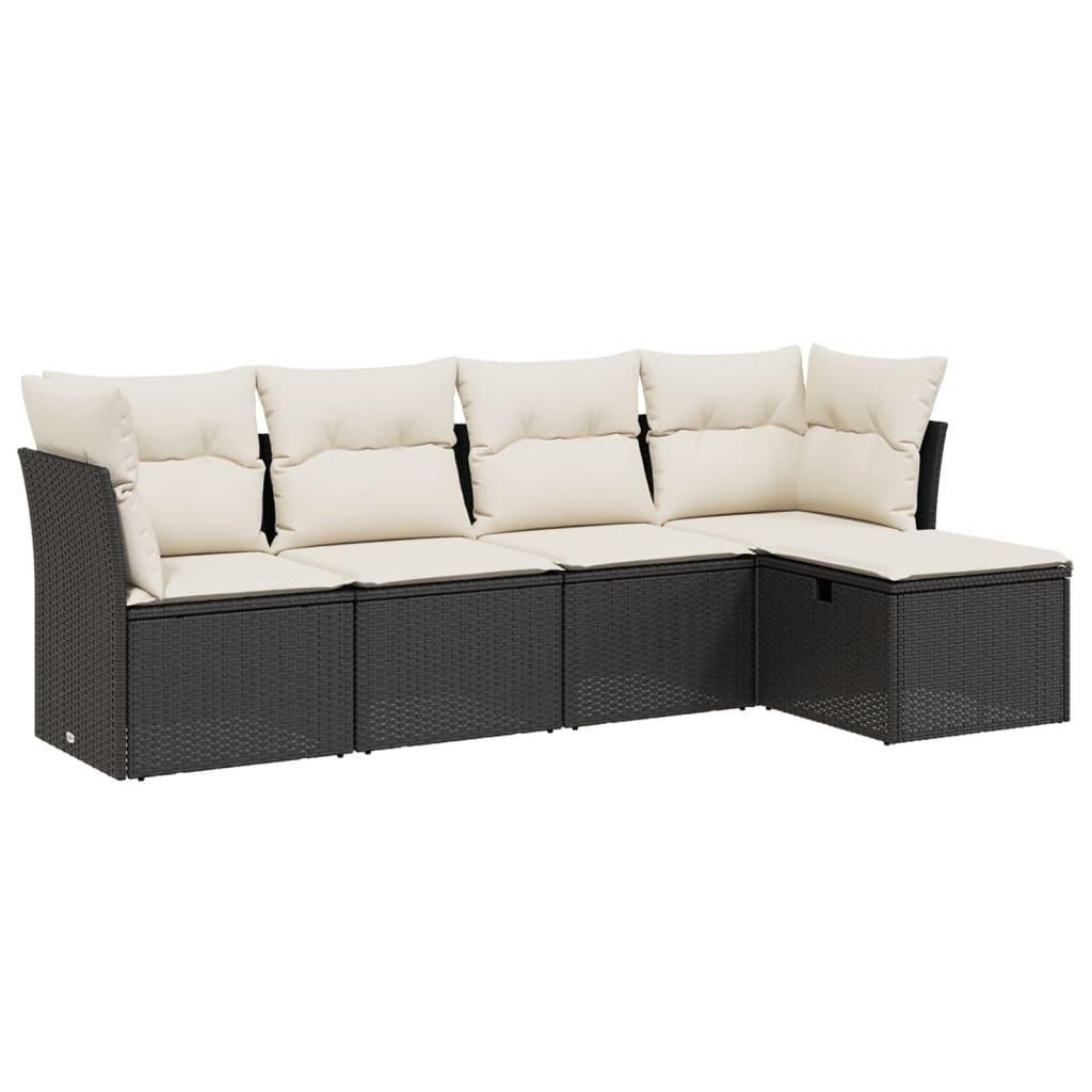 VidaXL Garten sofagarnitur poly-rattan