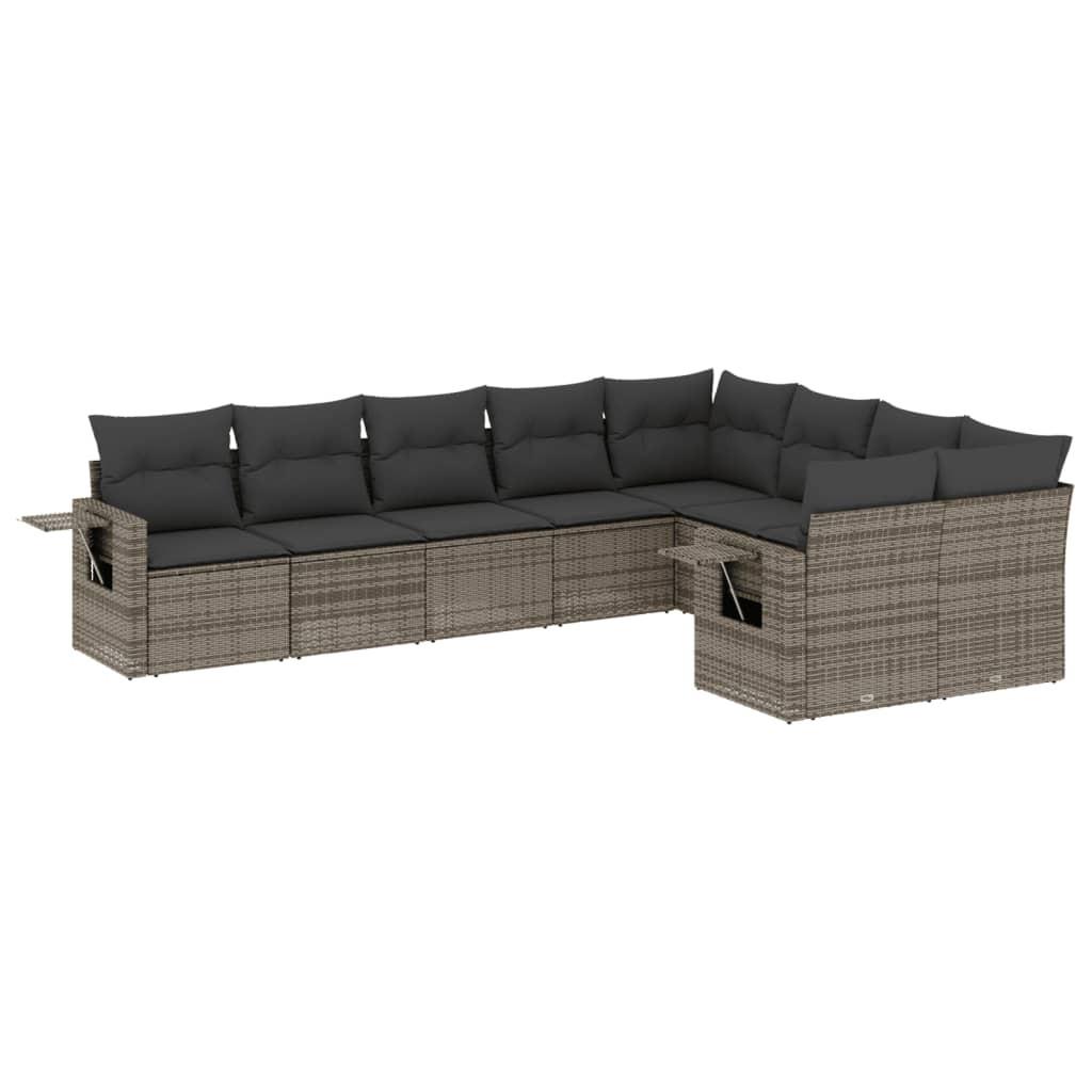 VidaXL Garten sofagarnitur poly-rattan