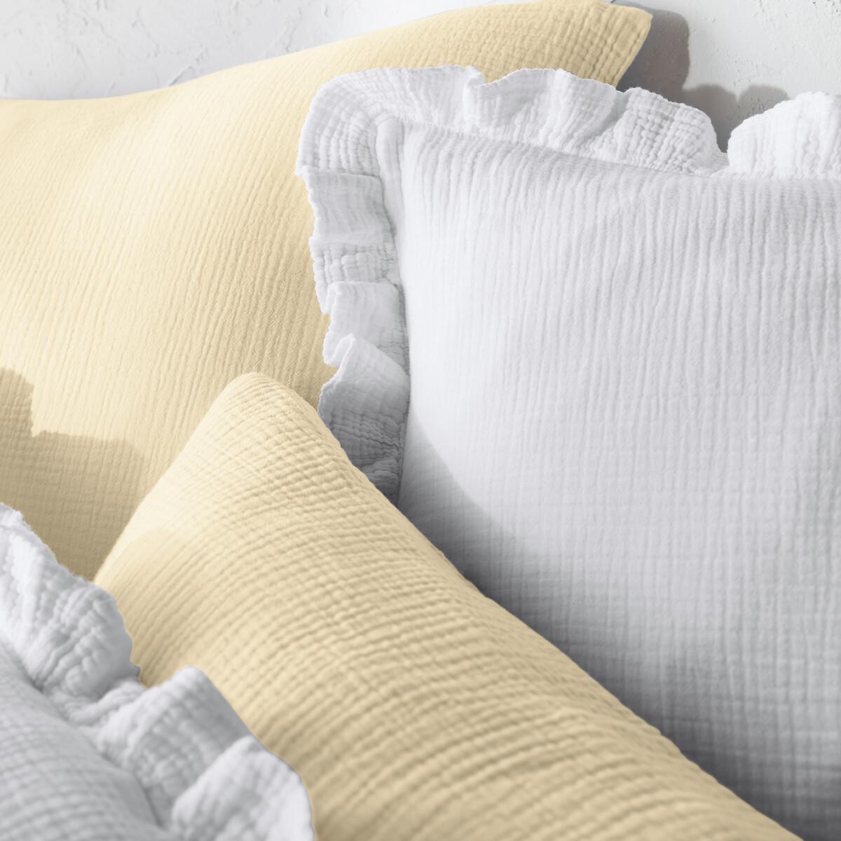 La Redoute Intérieurs Duvetbezug Kumla aus Baumwoll-Musselin