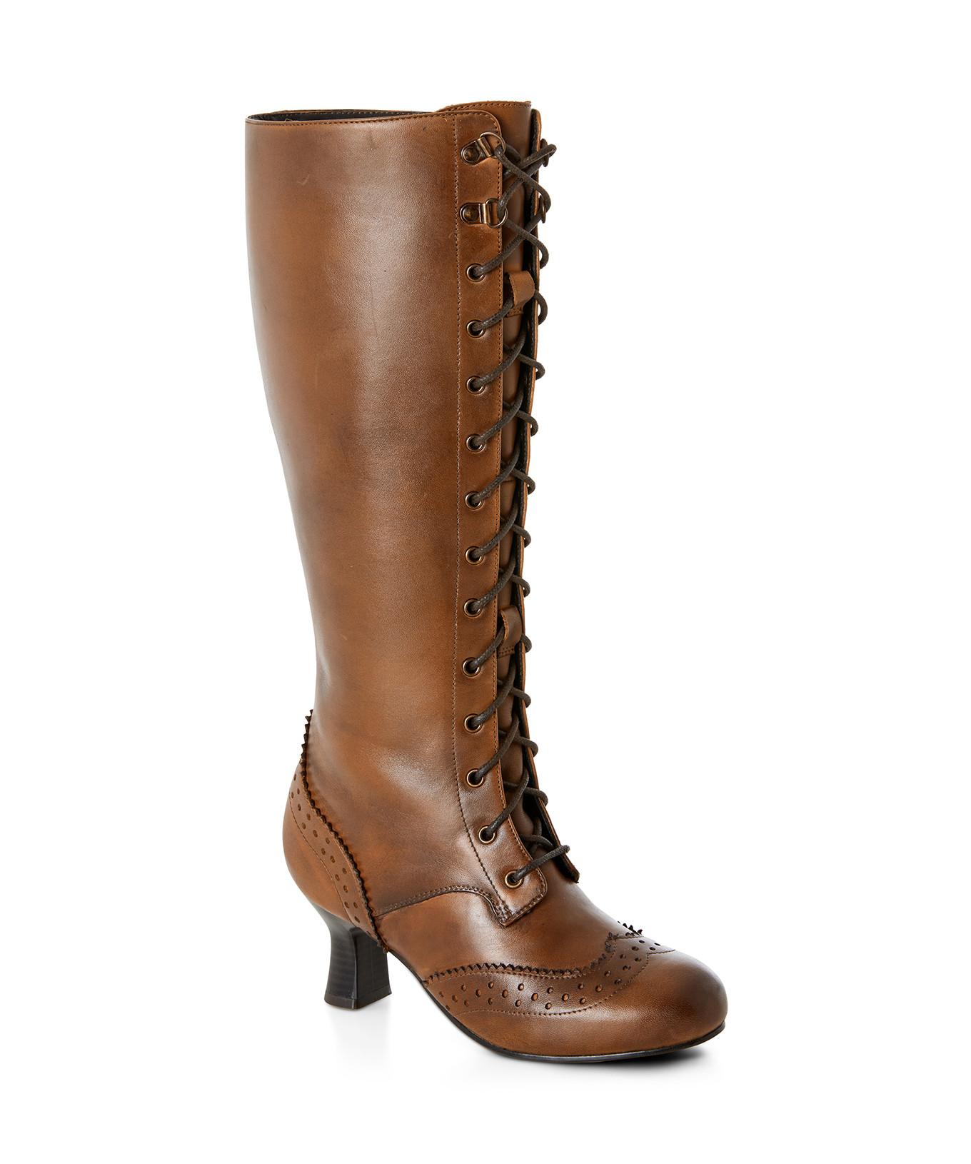 Joe Browns Lange Schnürstiefel Brogues