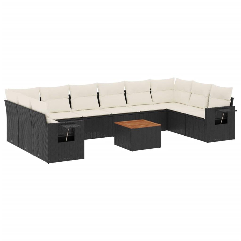 VidaXL Garten sofagarnitur poly-rattan