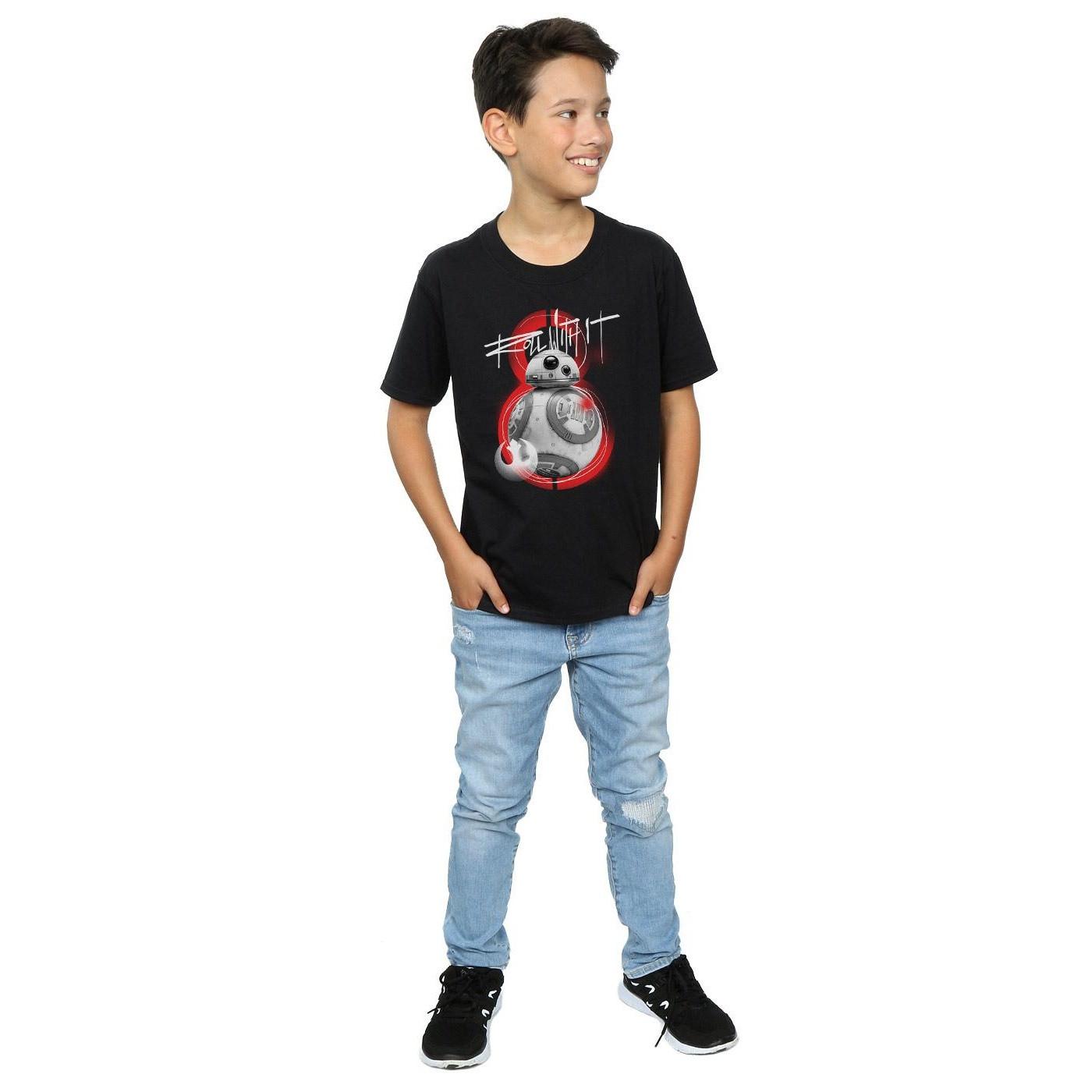 STAR WARS The Last Jedi Roll With It TShirt