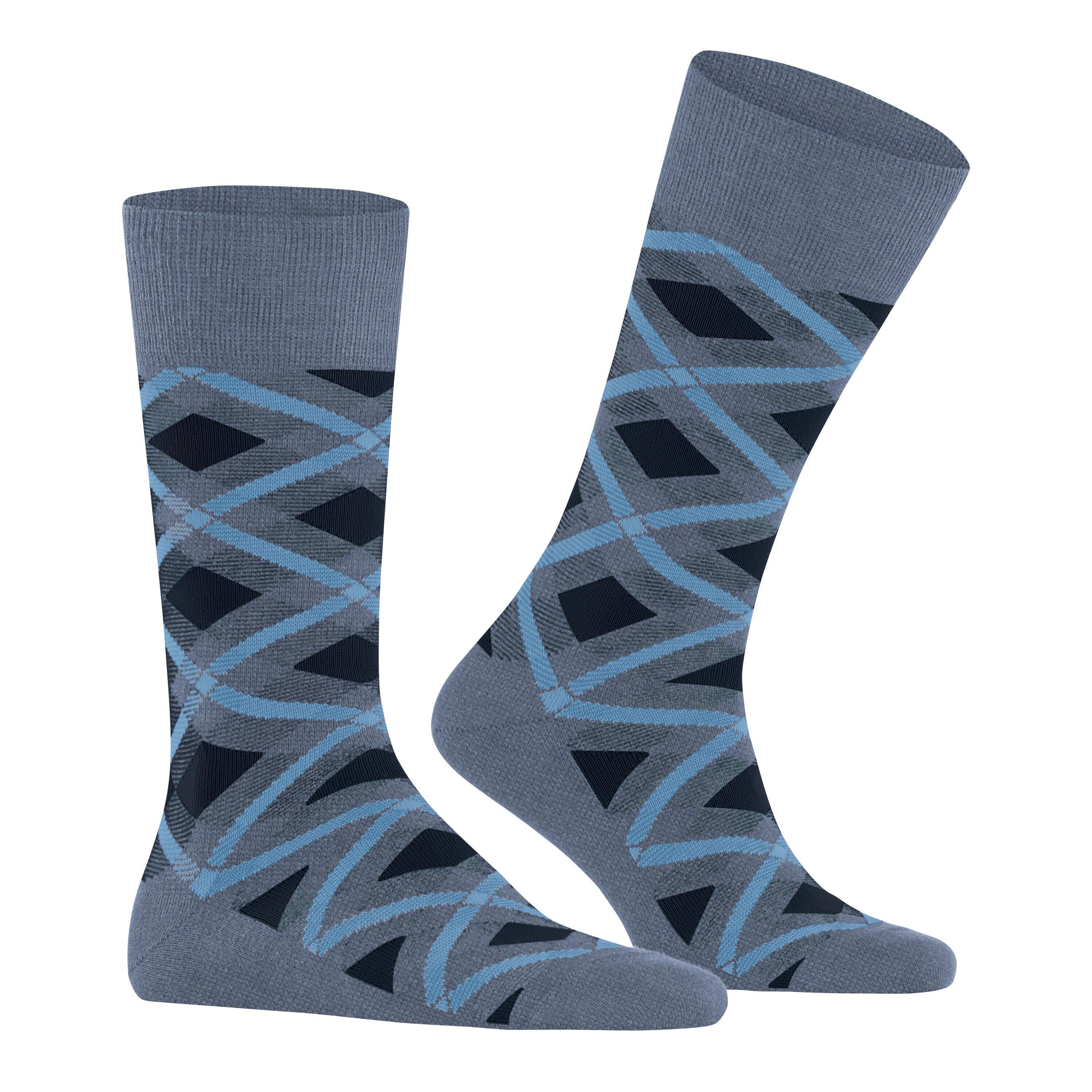 Burlington socken tartan