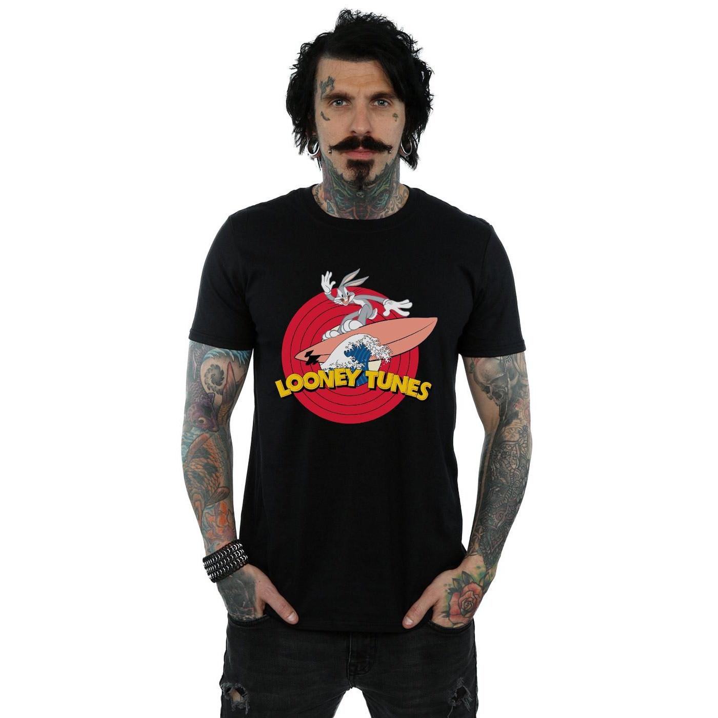 LOONEY TUNES Bugs Bunny Surfing T-Shirt