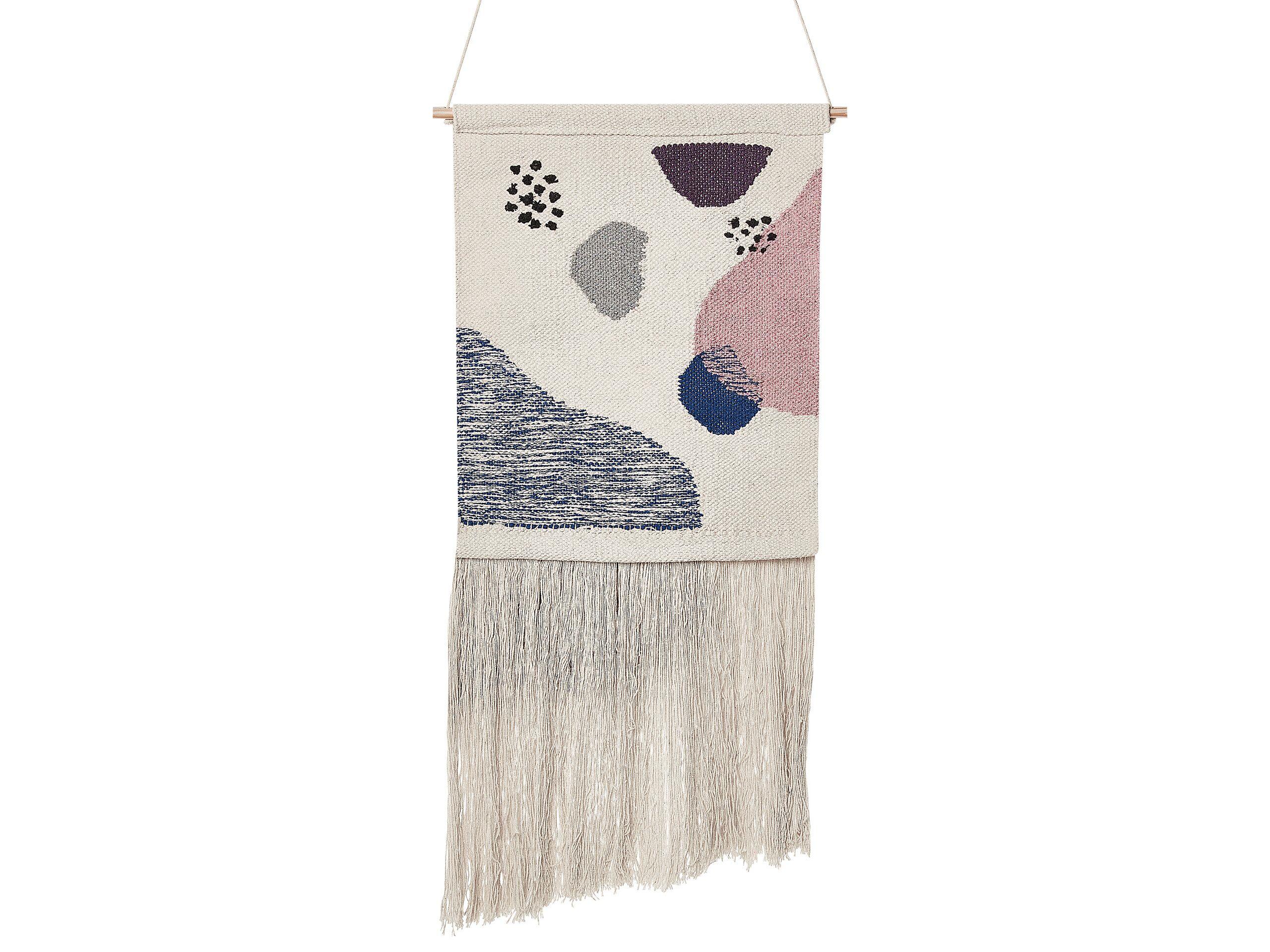 Beliani Wandbehang aus Baumwolle Boho KASUR