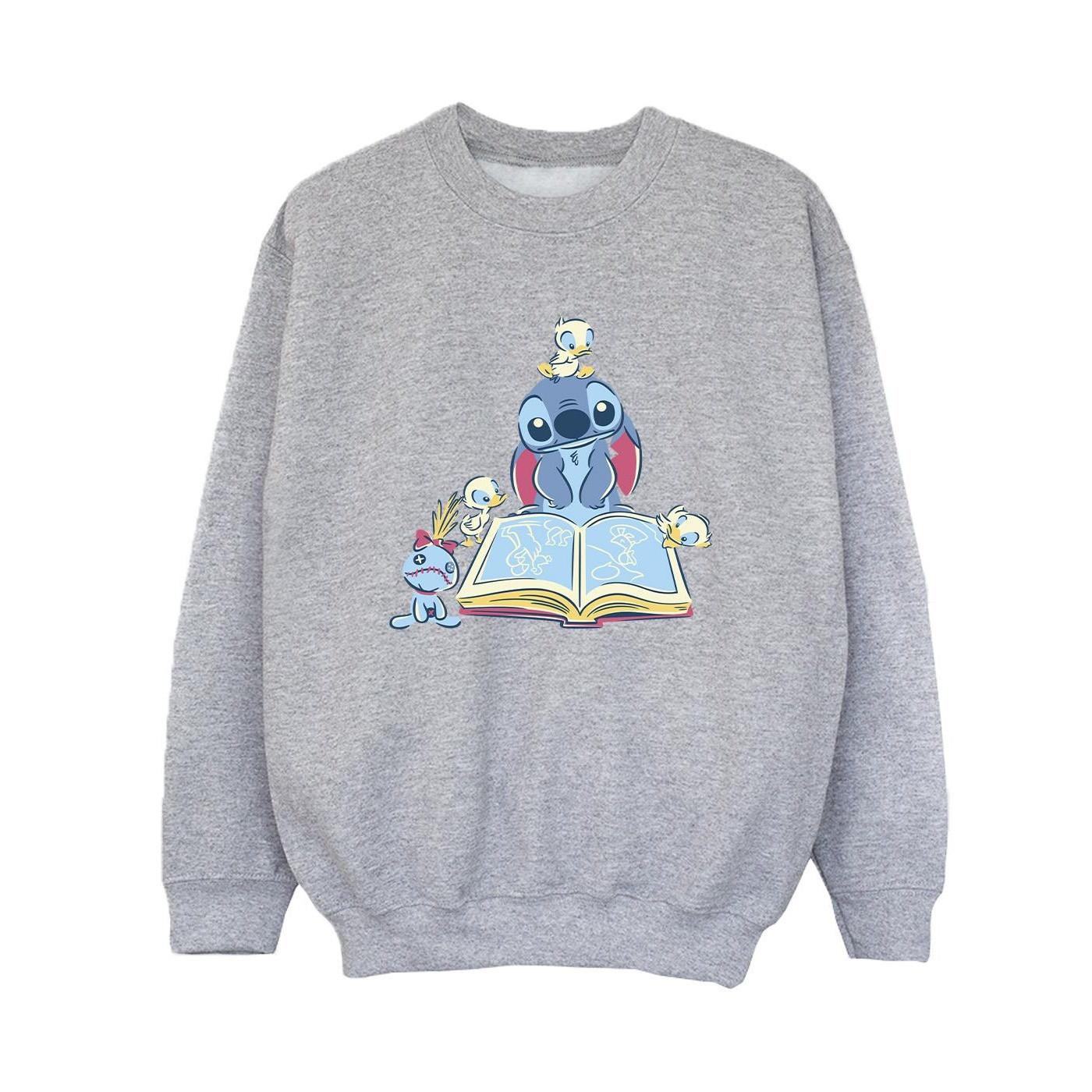 Disney Reading Reading A Book Sweatshirt