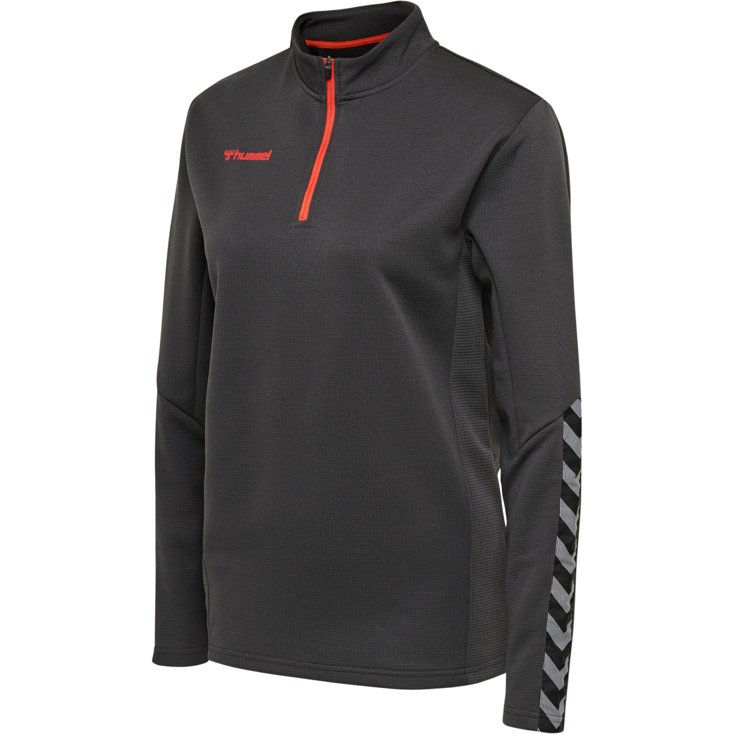 Hummel sweatshirt damen humme demi-zip hmauthentic