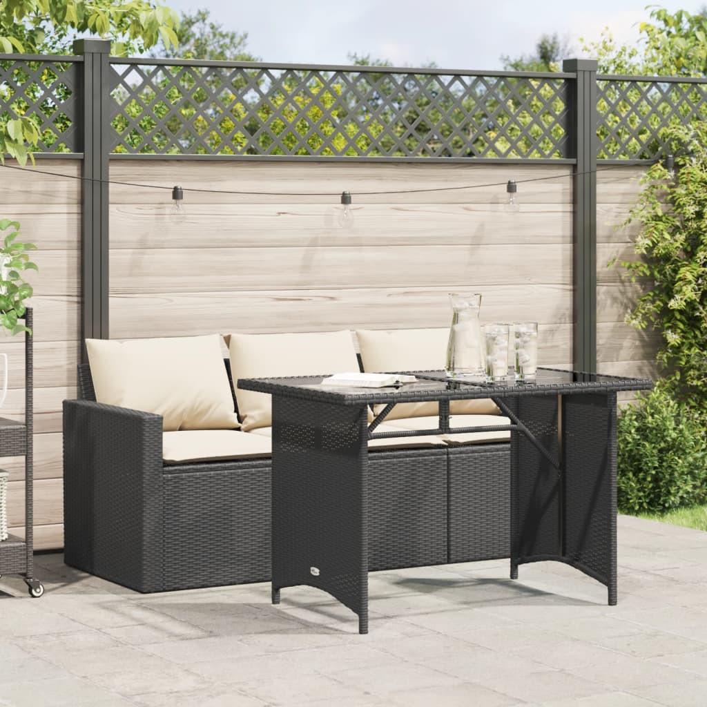 VidaXL Garten essgruppe poly-rattan