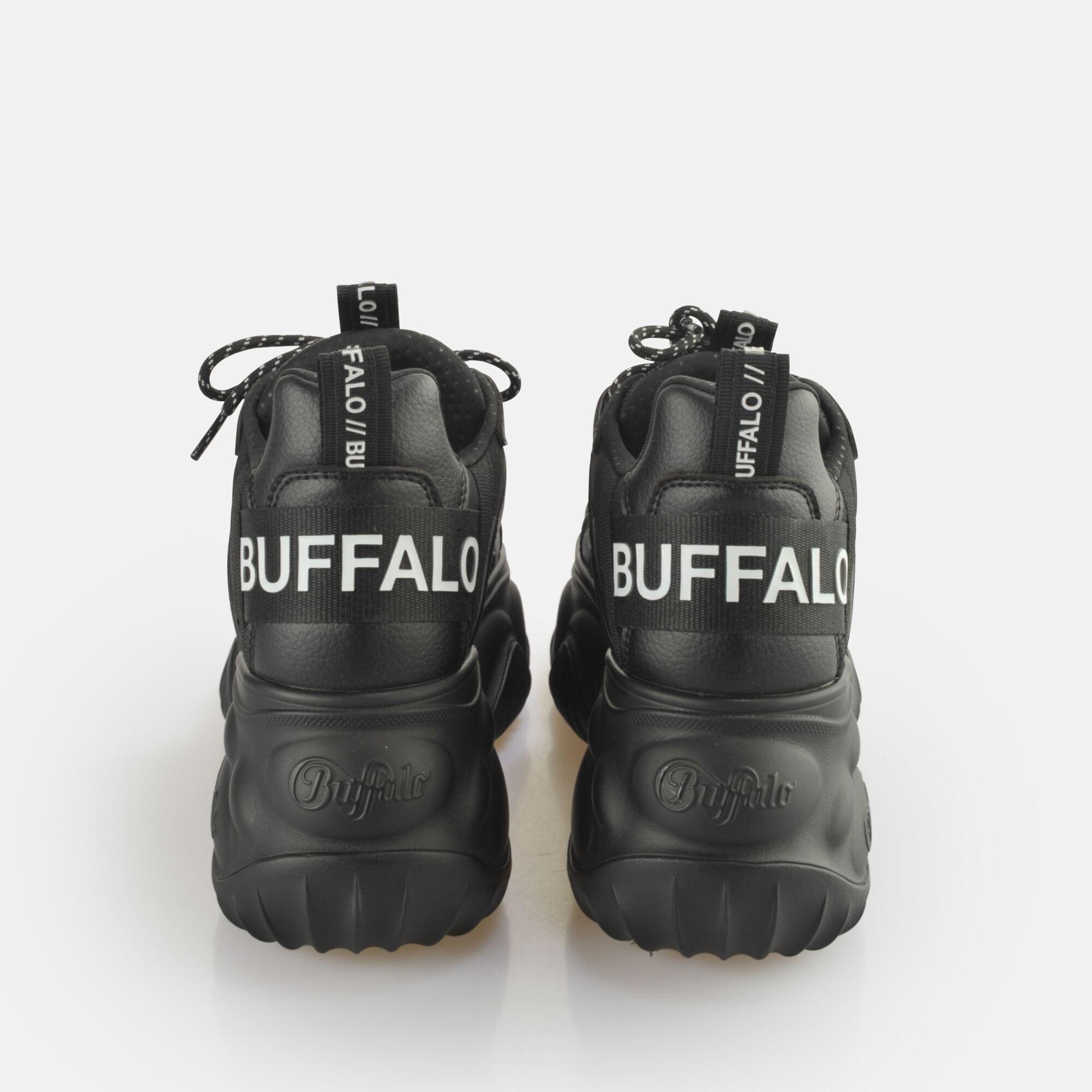 Buffalo sneakers für damen blader matcha - vegan nappa/nubuck/mesh