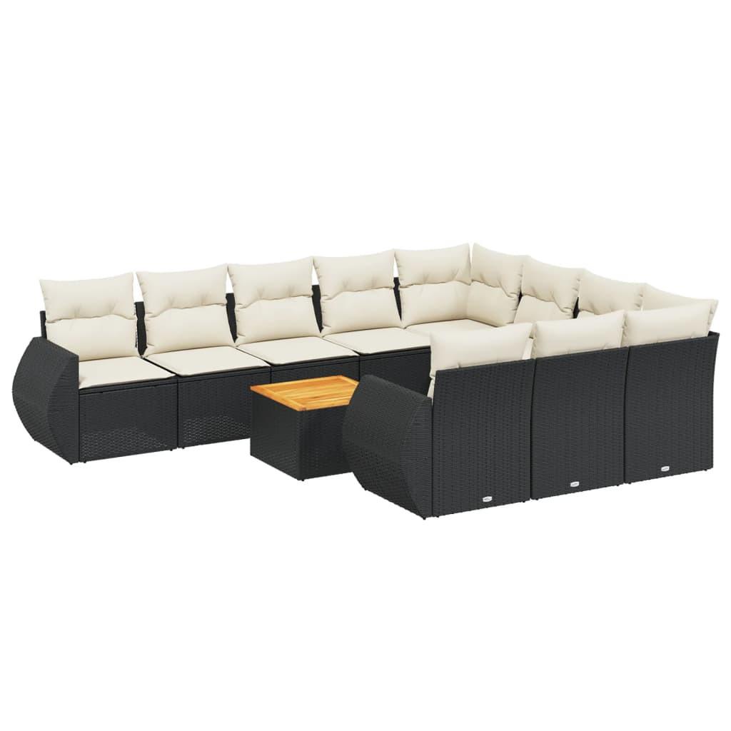 VidaXL Garten sofagarnitur poly-rattan