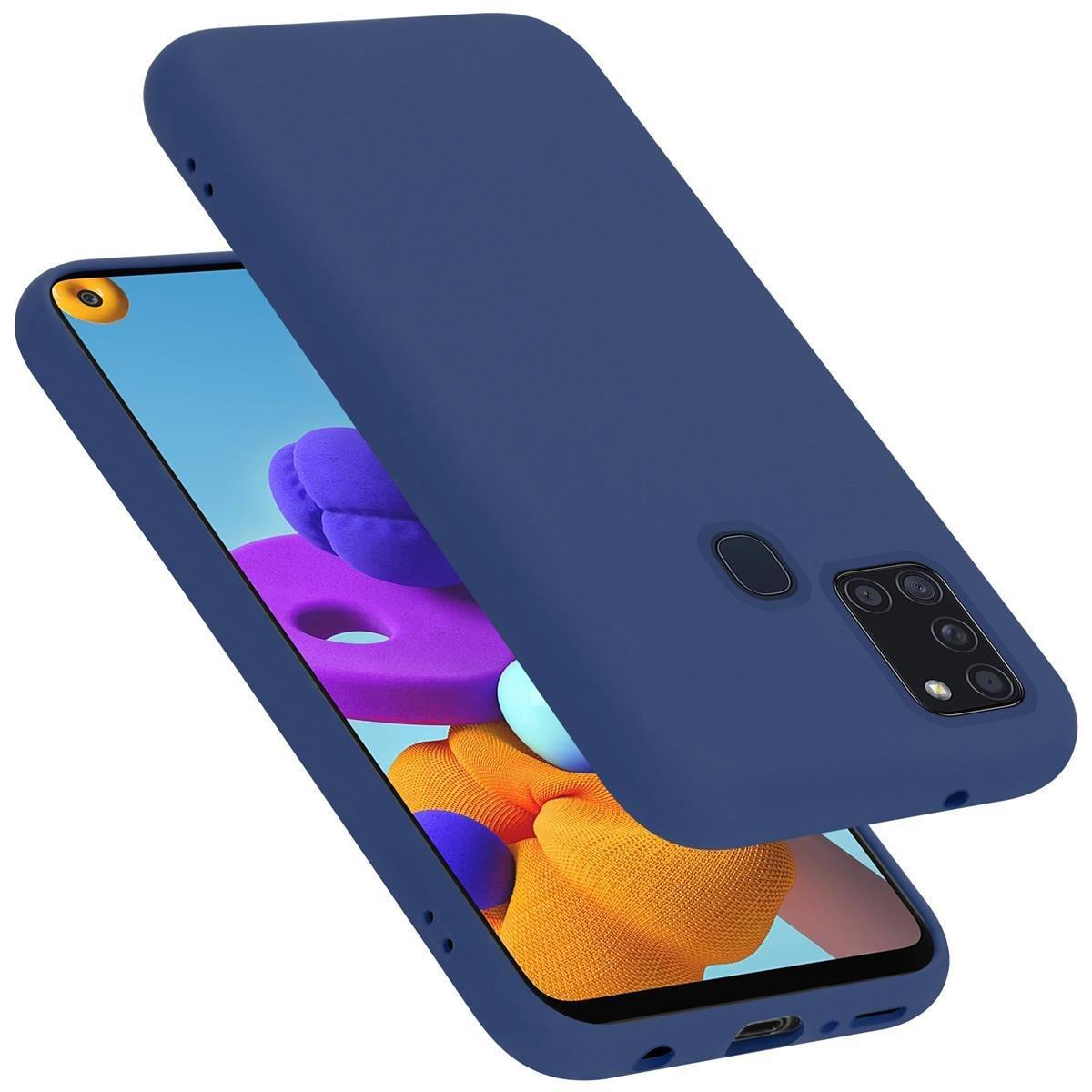 Cadorabo Hülle für Samsung Galaxy A21s TPU Silikon Liquid