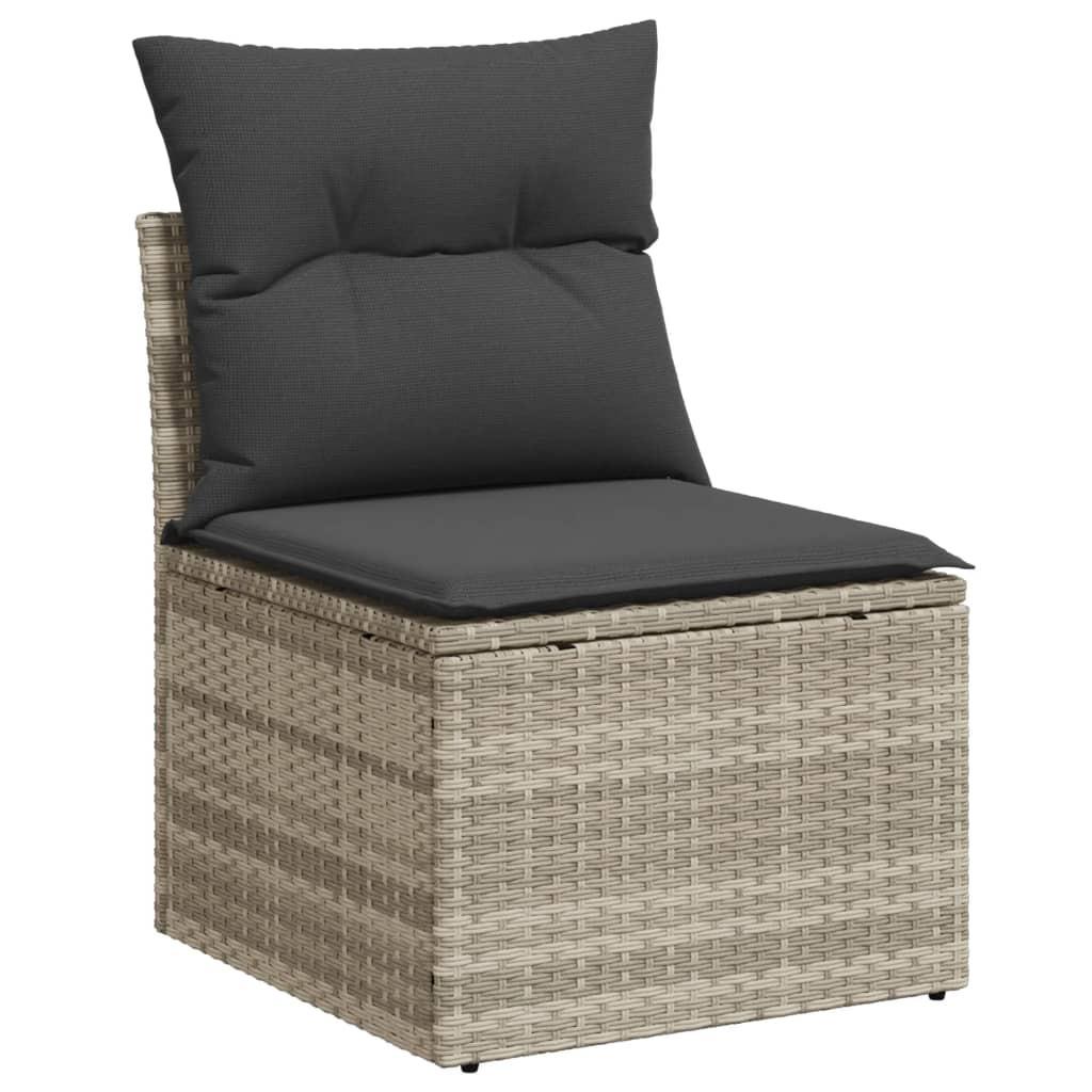 VidaXL Gartensofa set poly-rattan