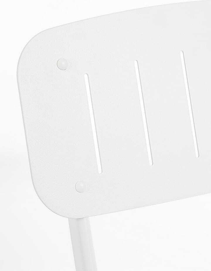 mutoni lifestyle Bistro-Sitzgruppe Yvonne weiss (3er-Set)