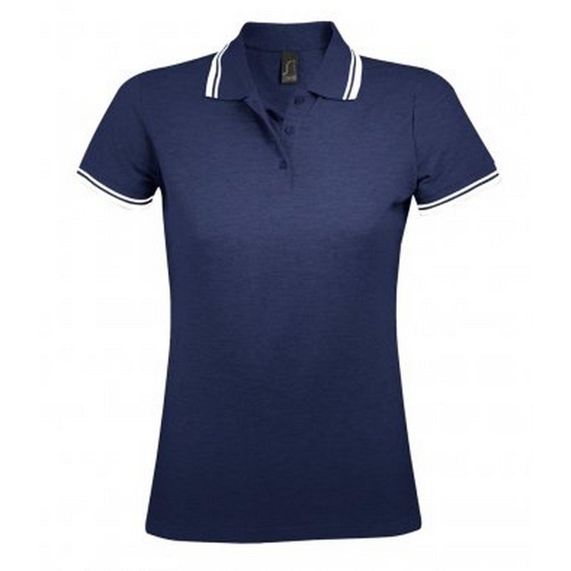 SOLS Pasadena Pique Kurzarm Poloshirt