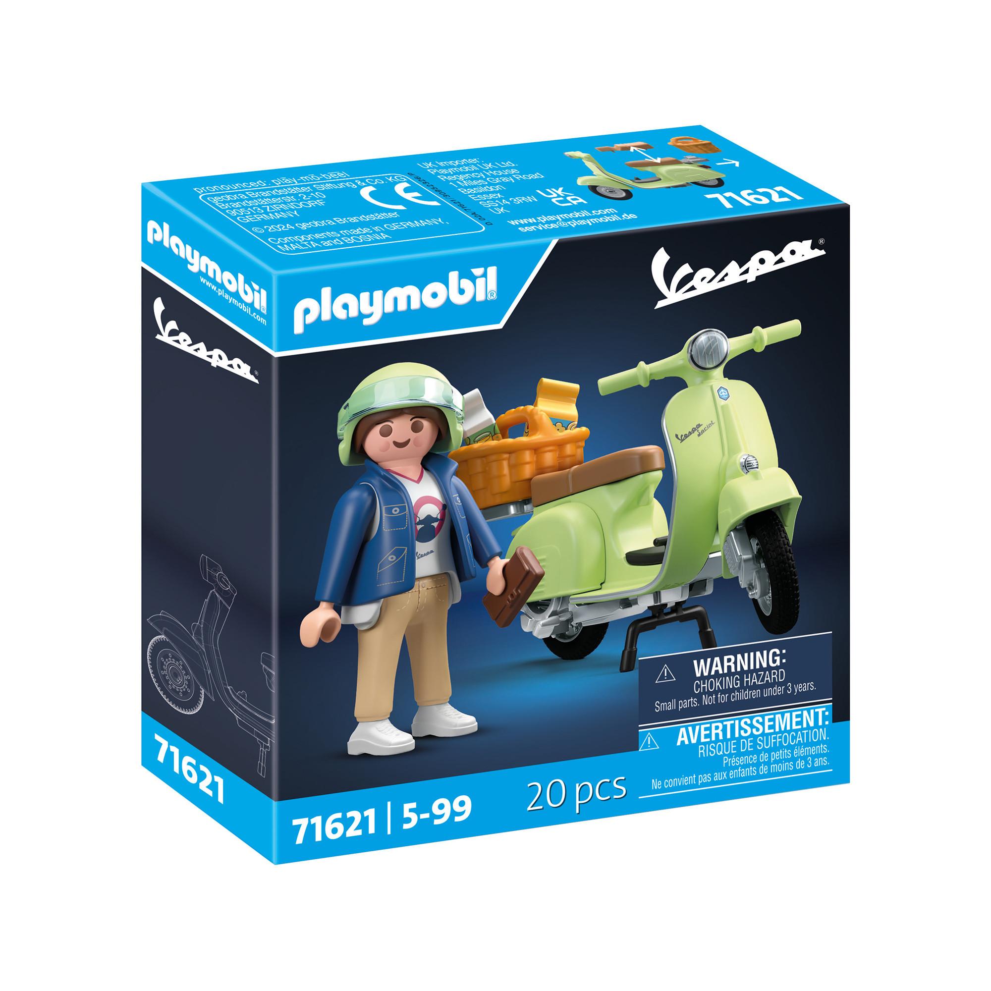 Playmobil 71621 1969 Vespa 150 Sprint Veloce, Hellgrün