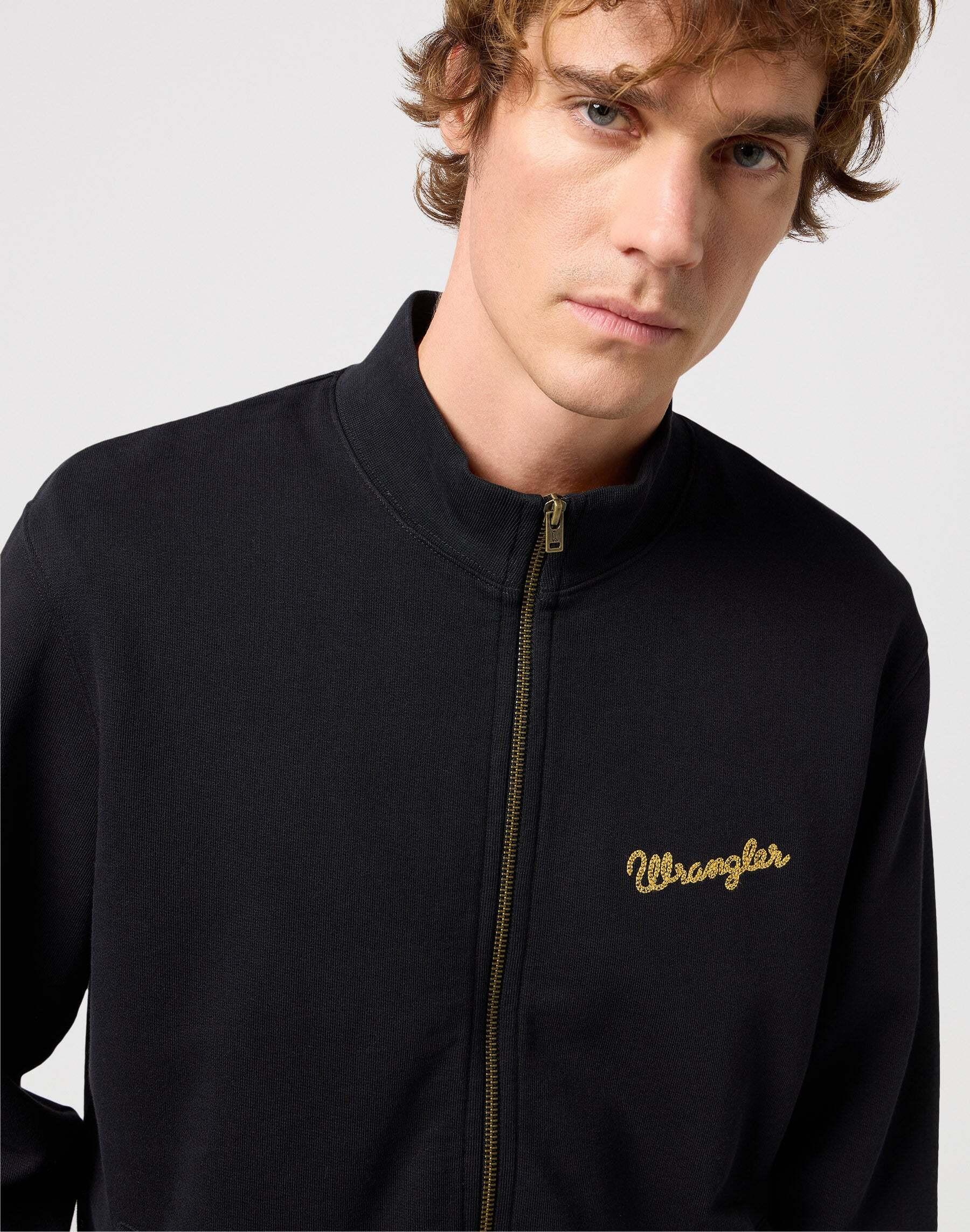Wrangler Sweatshirts Funnel Neck Zip