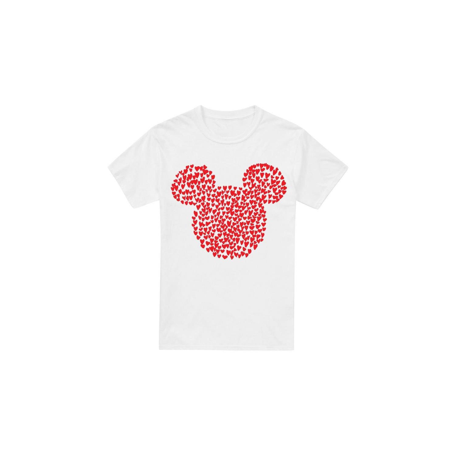 Disney Valentinstag Mickey Mouse Herzen T-Shirt