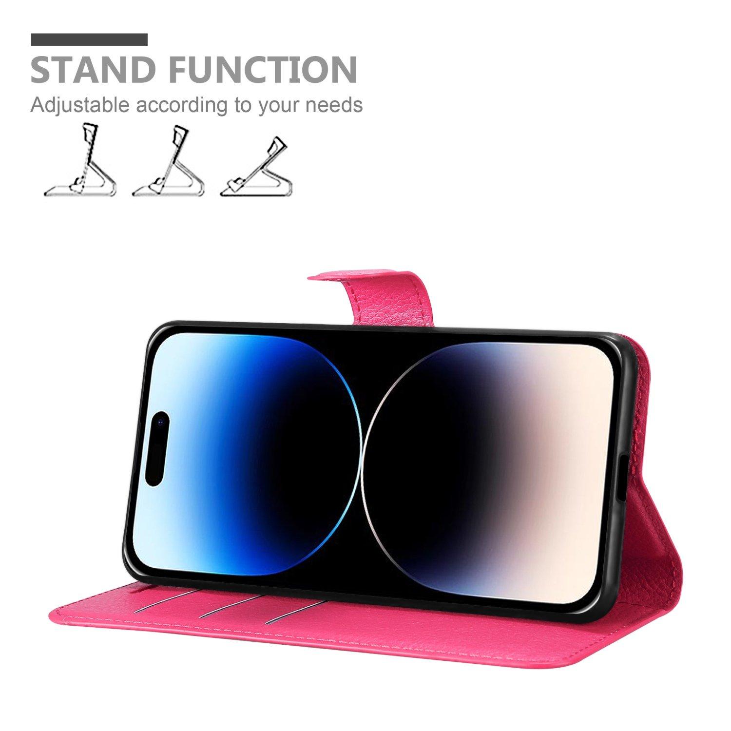 Cadorabo Hülle für Apple iPhone 14 PRO Standfunktion, Kartenfach