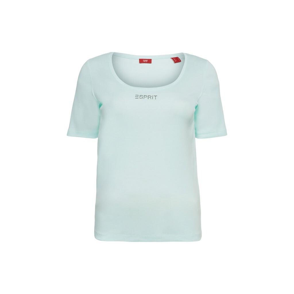 ESPRIT T-Shirt Rundhals Kurzarm