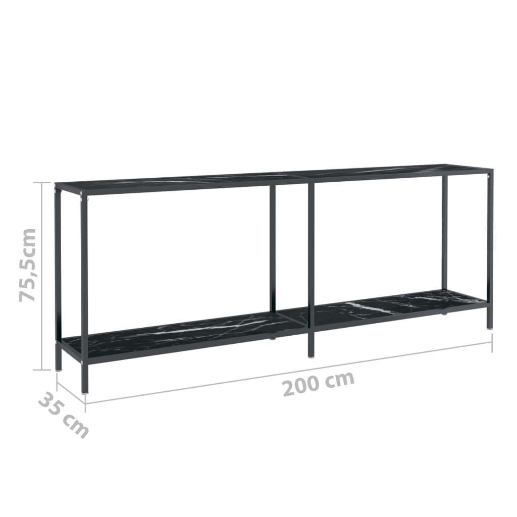 VidaXL Konsolentisch glas