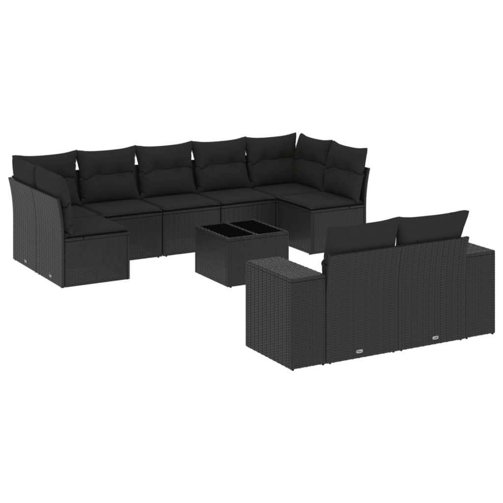 VidaXL Garten sofagarnitur poly-rattan
