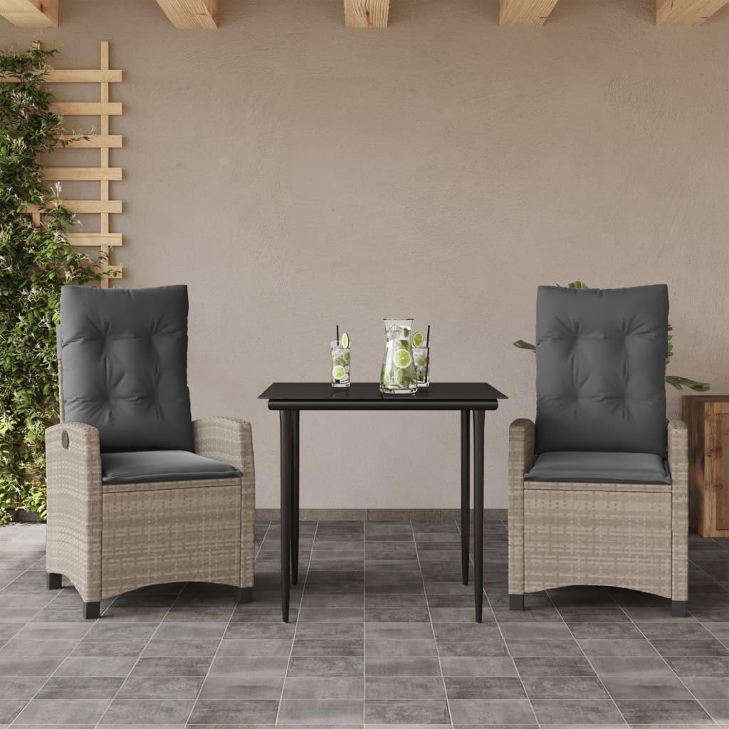 VidaXL Garten essgruppe poly-rattan