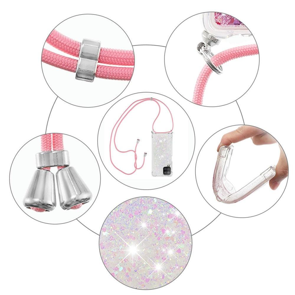 Cover-Discount Galaxy A22 4G - Hülle mit Umhängeband