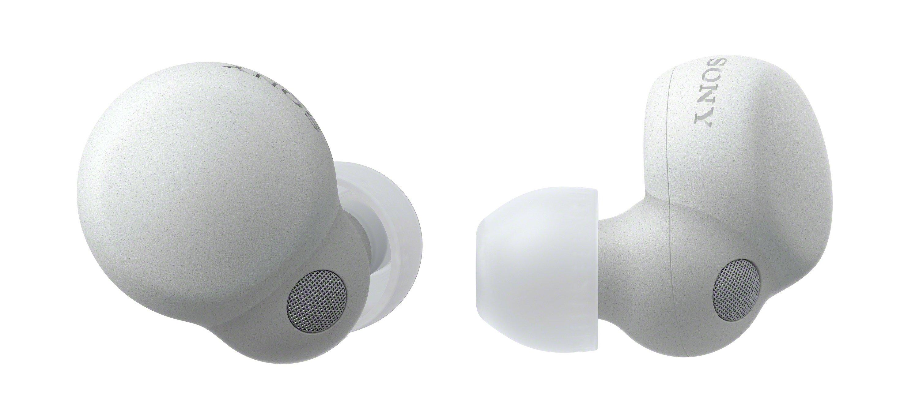 SONY LinkBuds S - True Wireless-Kopfhörer mit Mikrofon - im Ohr - Bluetooth - aktive Rauschunterdrückung - weiàŸ