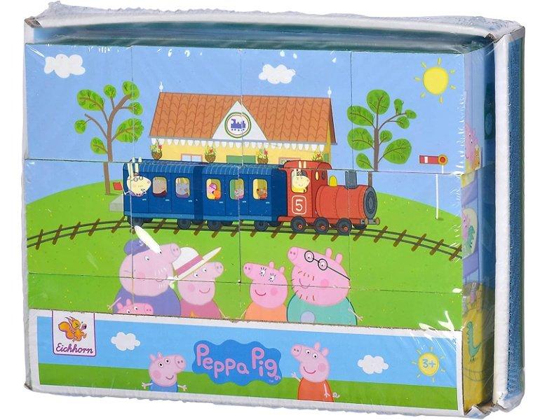 Eichhorn Puzzle Bilderwürfel Peppa Pig (12Teile)
