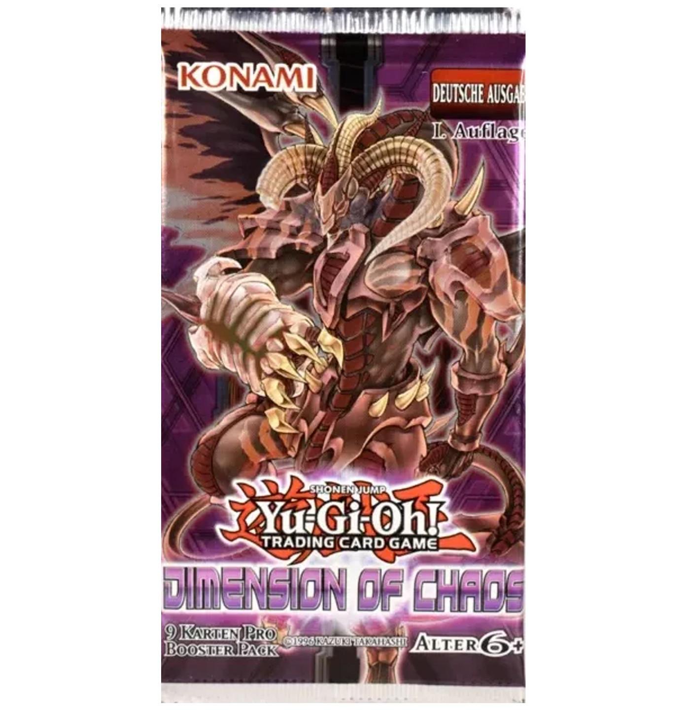 Yu-Gi-Oh! Dimension of Chaos Booster - 1. Auflage - DE