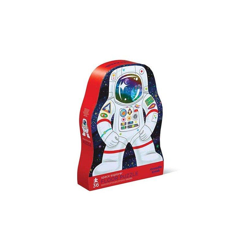 Crocodile Creek Shaped Puzzle, Weltraumforscher 36 pc