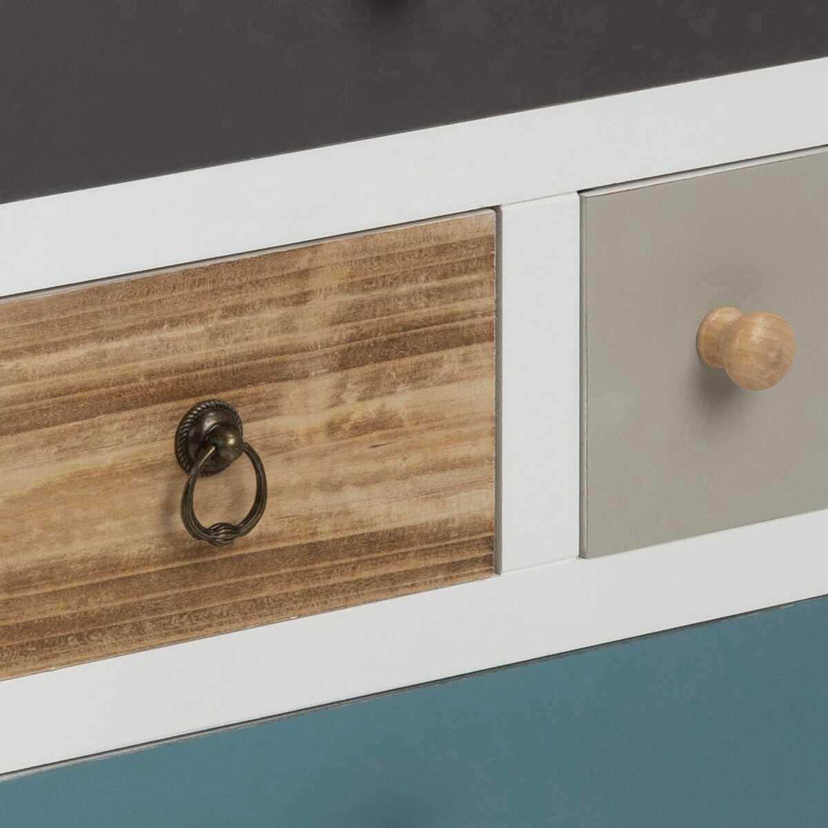 mutoni Nachttisch Engadin mehrfarbig