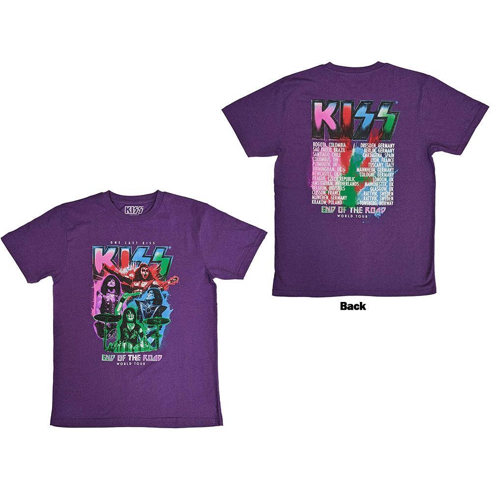 KISS End Of The Road T-Shirt mit Rückseitigem Aufdruck