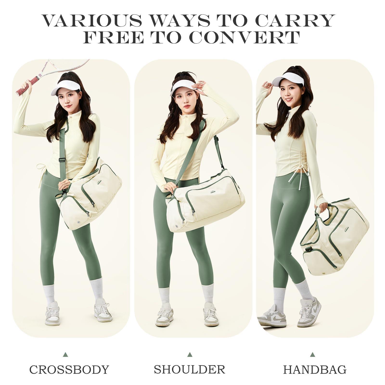 Only-bags.store Sporttasche mit Schuhfach Weekender-Tasche Reisetasche Handgepäcktasche für Sport Schwimmtasche