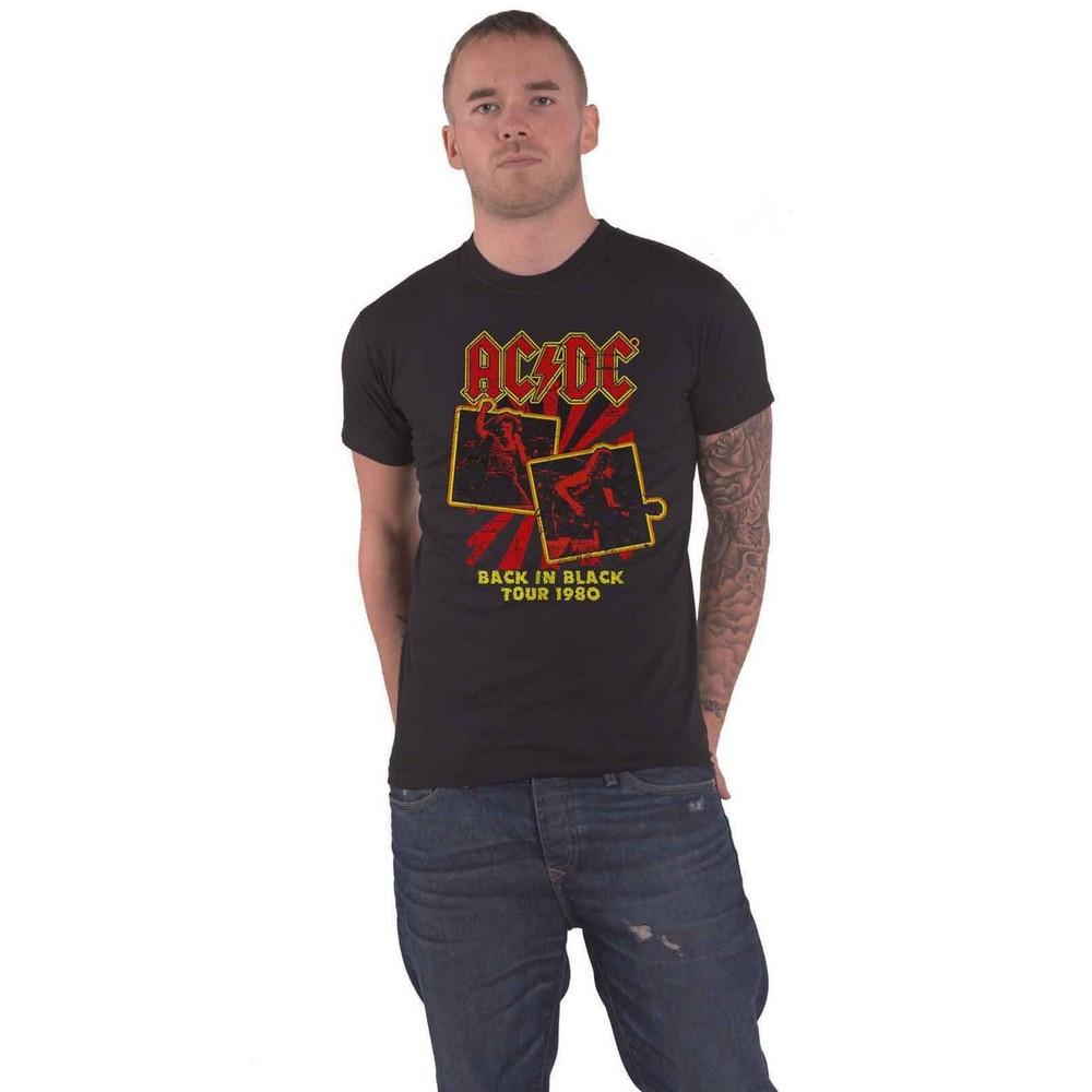 AC/DC ACDC Back In Black World Tour 1980 T-Shirt