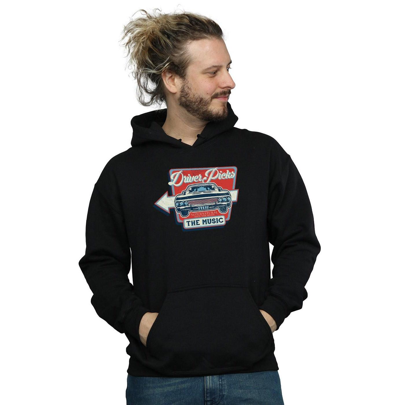 Supernatural Driver Picks The Music Kapuzenpullover
