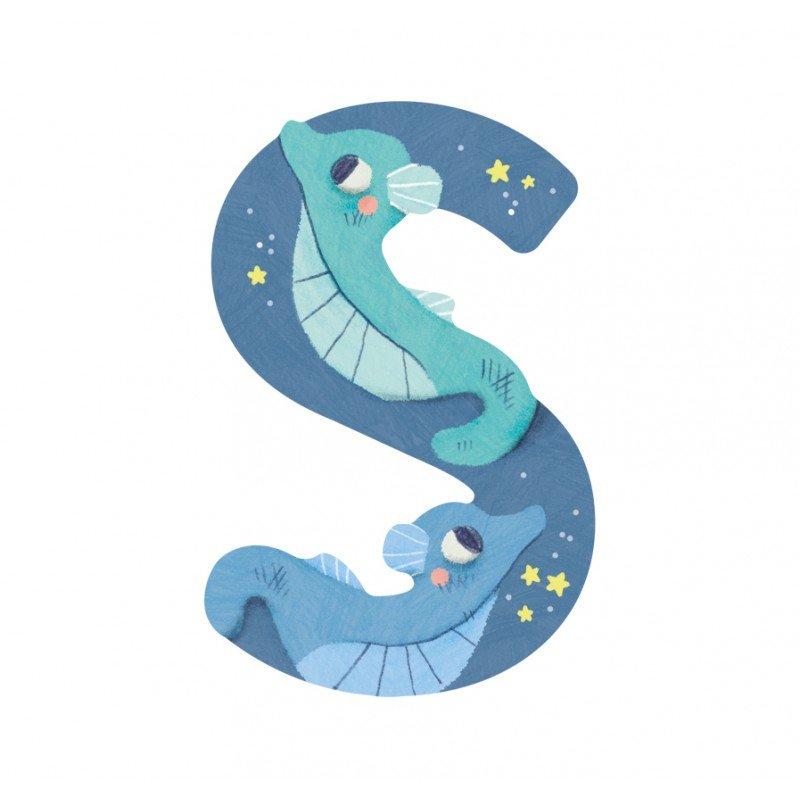 Moulin Roty Holzbuchstaben S L'alphabet