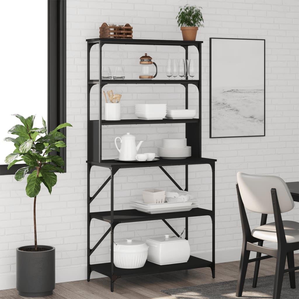 VidaXL Bäckerregal holzwerkstoff