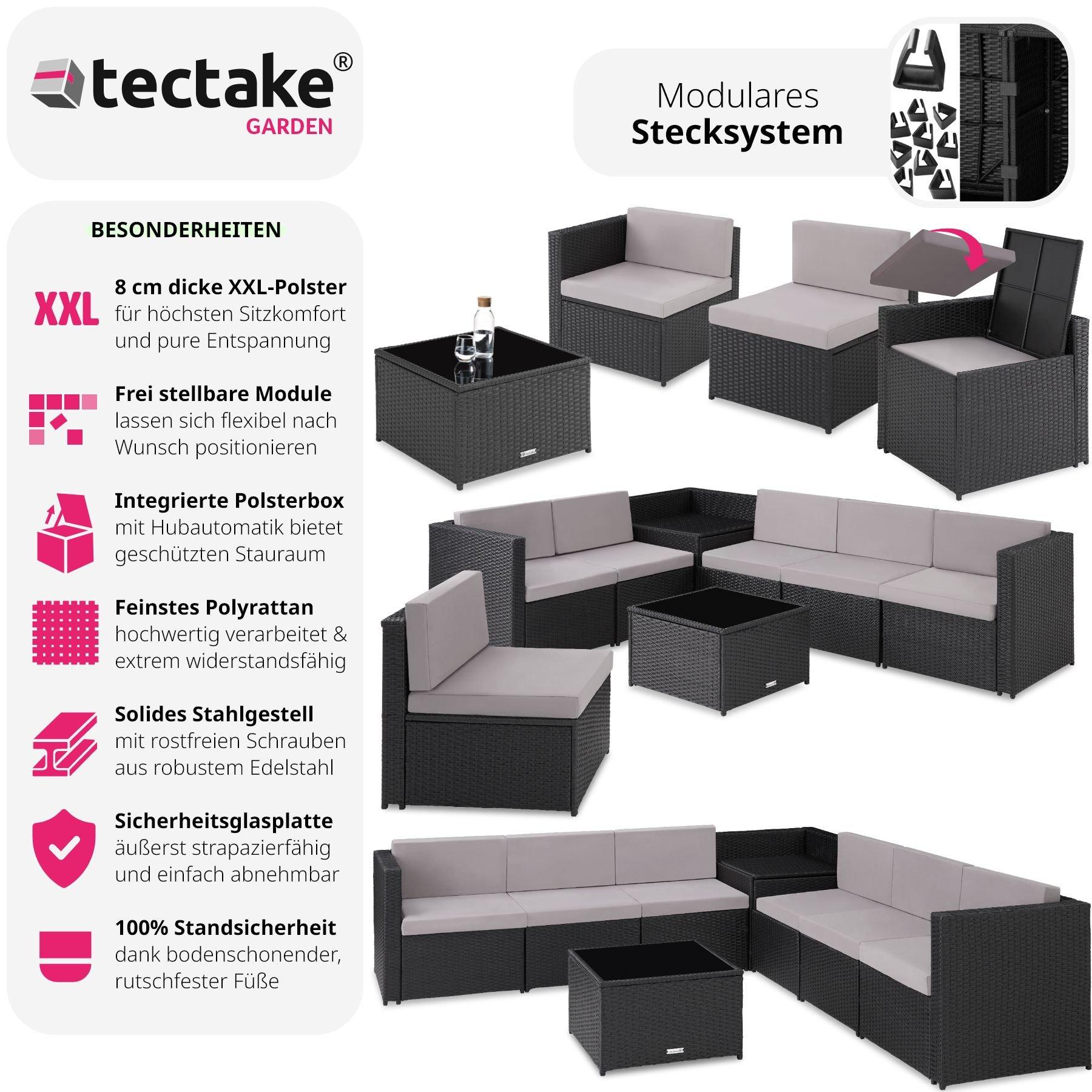 Tectake Rattan Lounge Verona