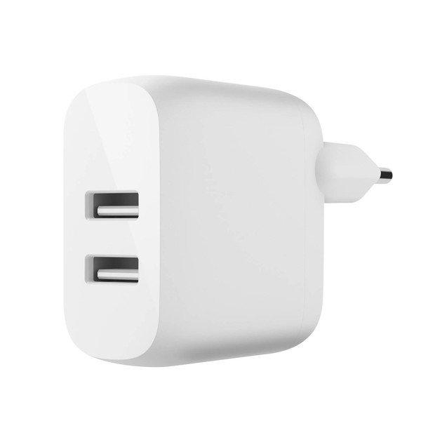 belkin 2x USB 24W Netzteil Belkin Weiß