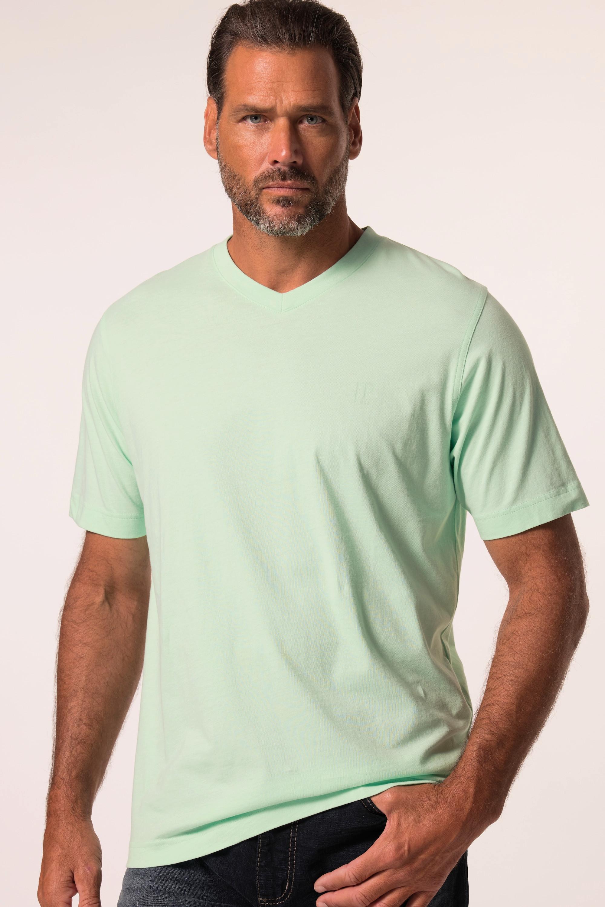 JP1880 Basic V-Ausschnitt Halbarm T-Shirts 2er-Pack