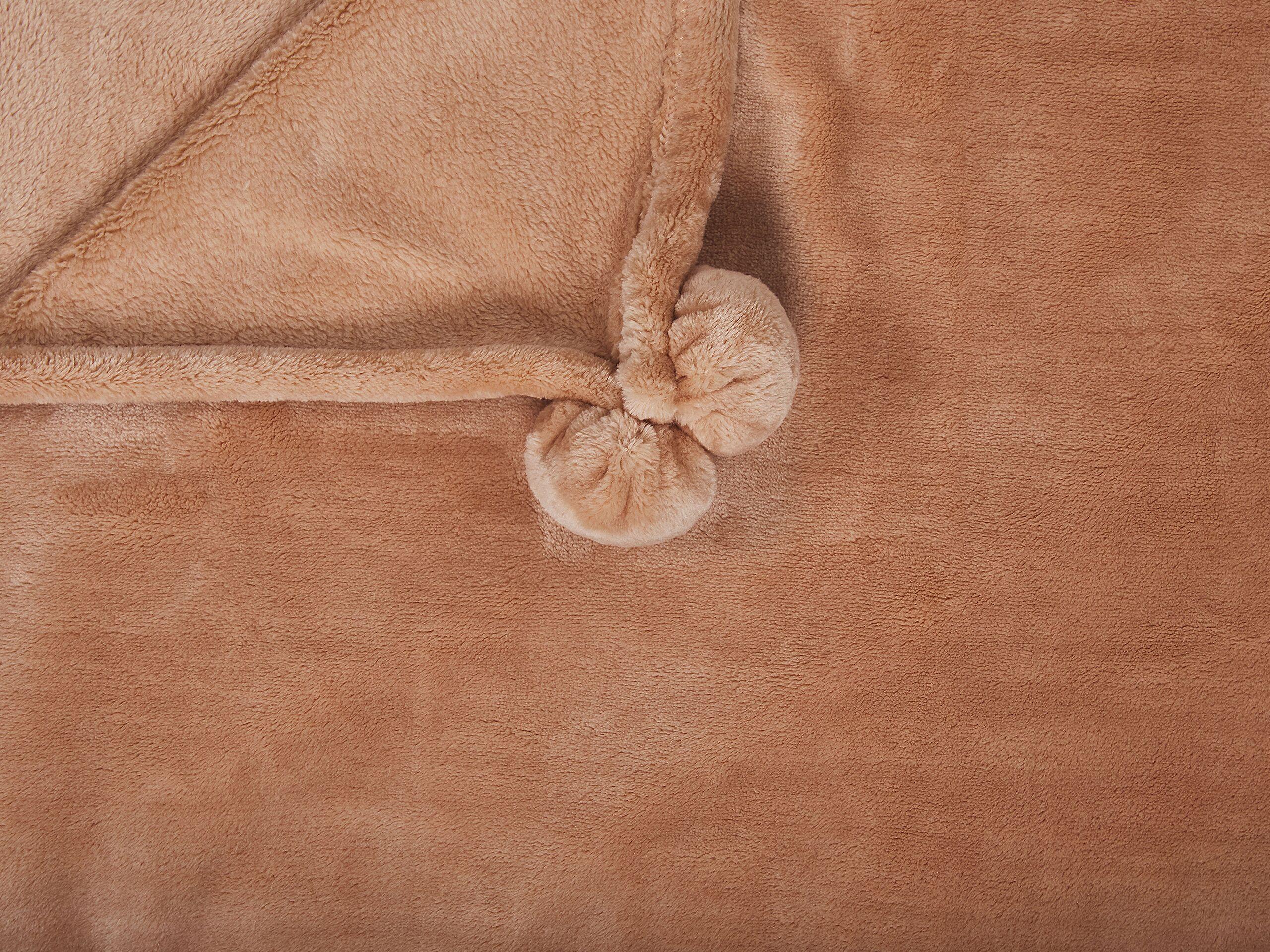 Beliani Kuscheldecke aus Polyester Modern TERKE