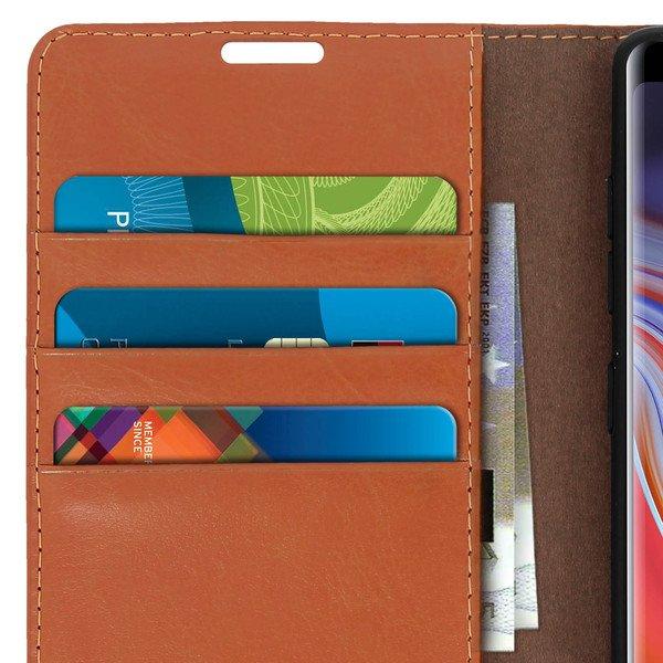 Avizar Cover Echtleder Galaxy Note 9 Kupfer