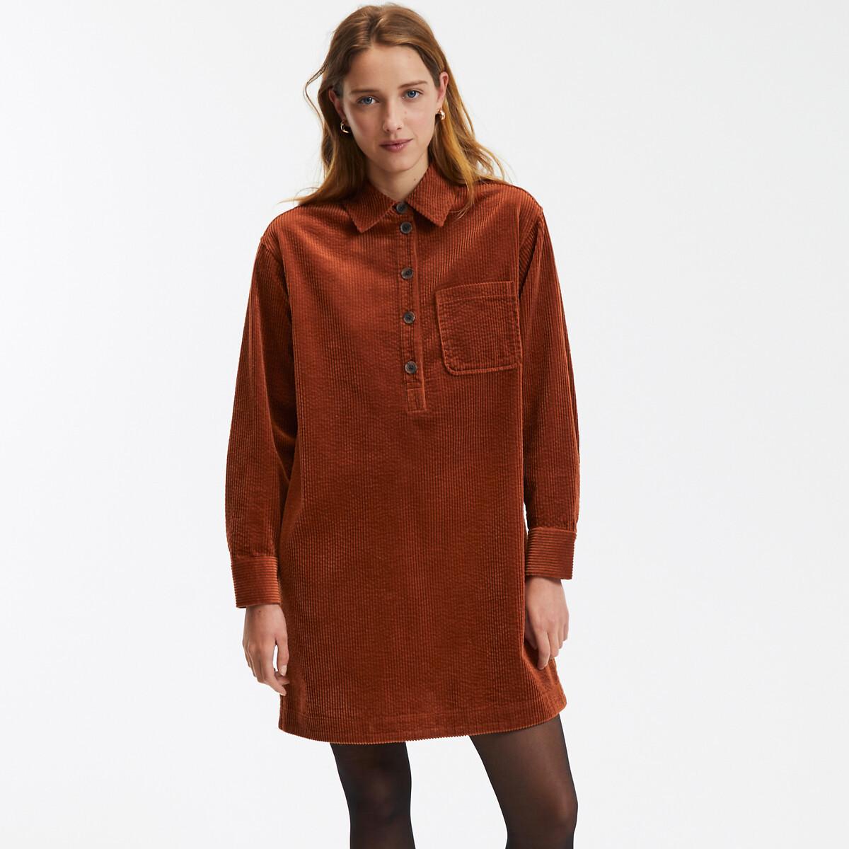 La Redoute Collections Signature Albane Kurzes Cordkleid