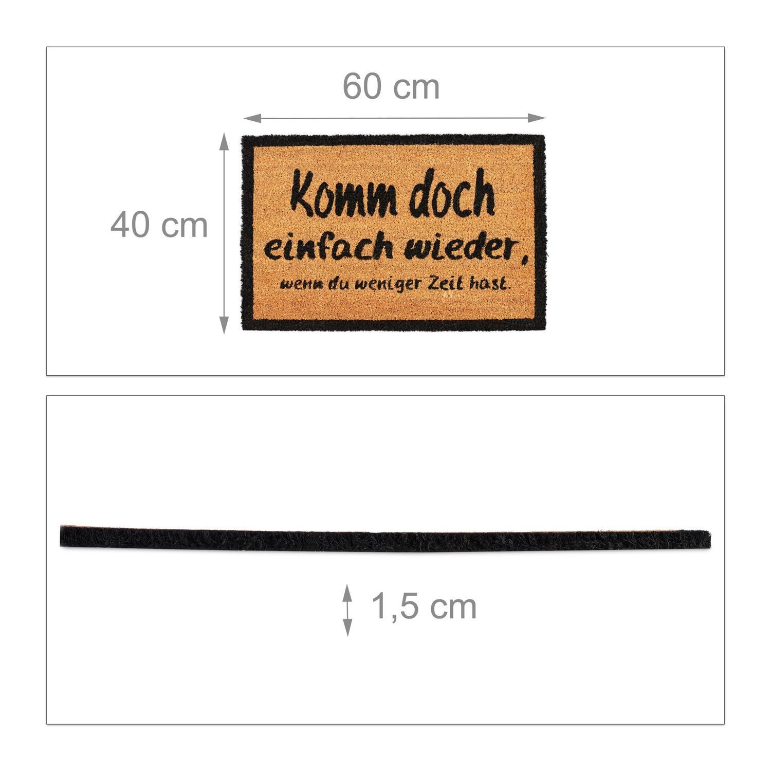B2X Fußmatte Kokosnuss COME AGAIN