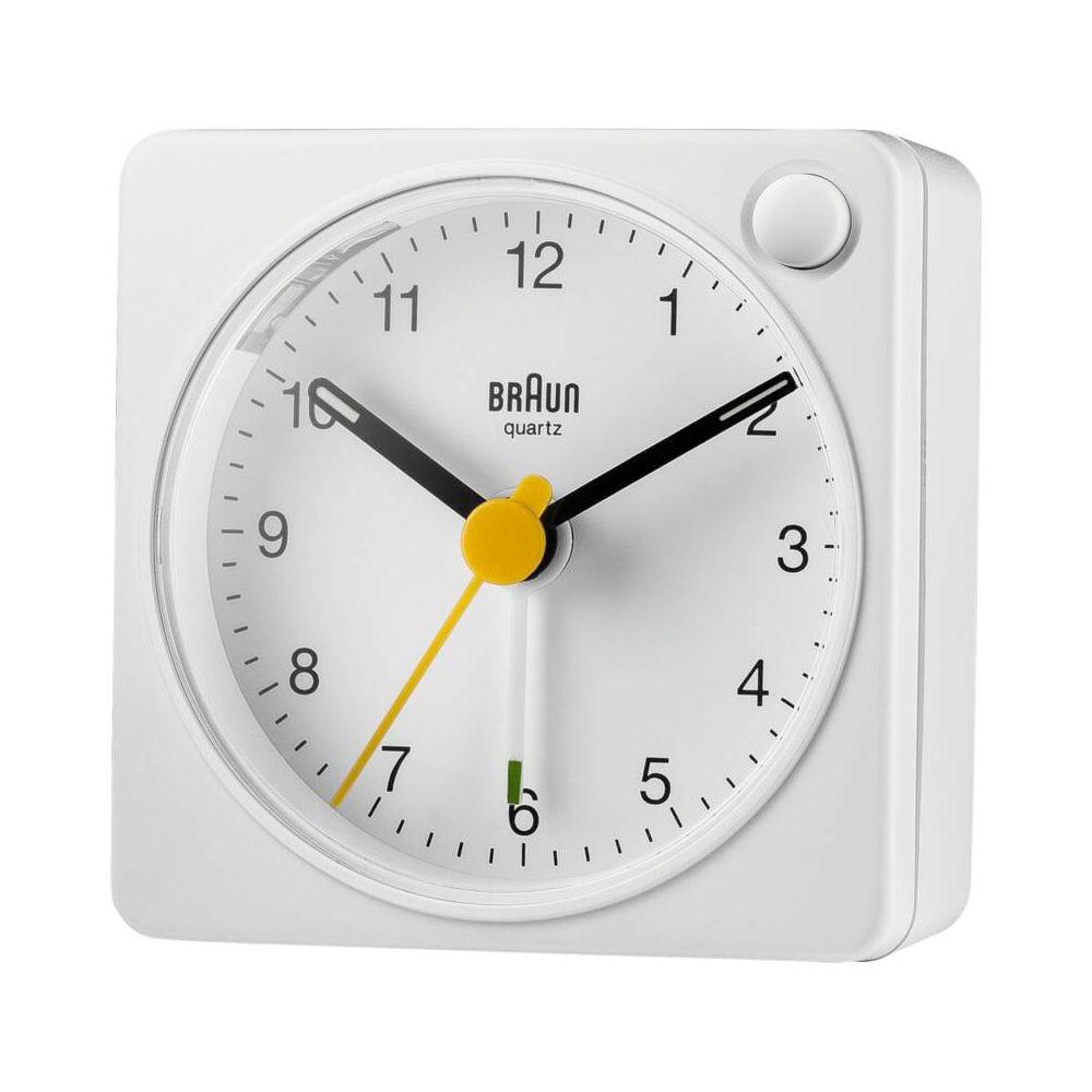 BRAUN BNC02W weiss - Analog-Quarzwecker